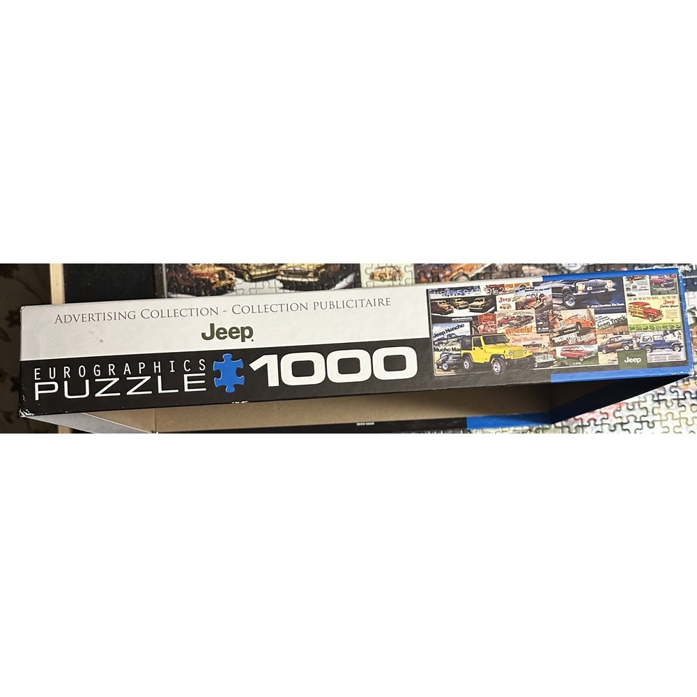 Eurographics 1000 PC Puzzle Jeep Advertising Collection Complete - Picture 7 of 8